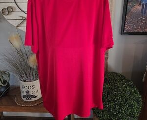 Athletic Works Vibrant Red Short Sleeve Tee